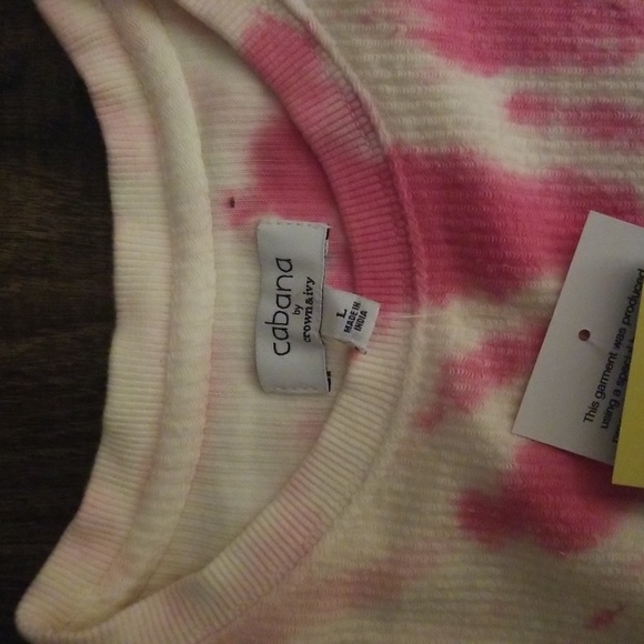 đź’“New w/tags Cabana by Crown & Ivy tie dye top girls Largeđź’“ - Picture 3 of 6